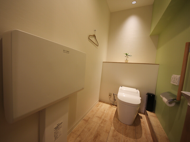 化粧室とおむつ交換台